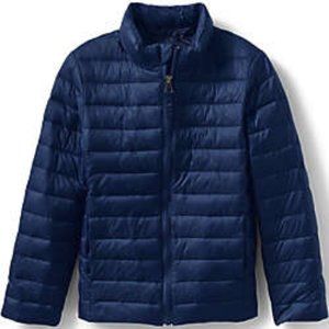 Kids Husky ThermoPlume Jacket- Navy Size Large 14-16 Husky